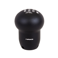 NRG Universal Super Low Down Shift Knob - Black (6 Speed)