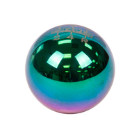 NRG Universal Ball Type Shift Knob - Heavy Weight 480G / 1.1Lbs. - Multi-Color/Neochrome (6 Speed)