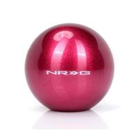 NRG Fushia Sparkly Painted Titanium Round Shifter Heavy Weight