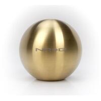 NRG Chrome Gold Titanium Round Shifter Heavy Weight