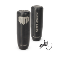 NRG Universal Shift Knob - Heavy Weight - Mad Mike Signature Short Shifter - Black Chrome