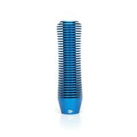 NRG Shift Knob Heat Sink Curvy Short Blue