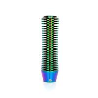 NRG Shift Knob Heat Sink Curvy Short Neo Chrome