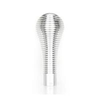 NRG Shift Knob Heat Sink Bubble Head Short Silver