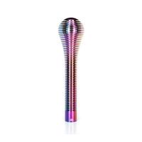 NRG Shift Knob Heat Sink Bubble Head Long Neo Chrome