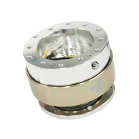 NRG Quick Release Gen 1.5 - Silver Body / Titanium Chrome Ring