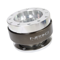 NRG Quick Release Gen 2.0 - Silver Body / Chrome Ring SFI Spec 42.1