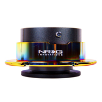 NRG Quick Release Gen 2.5 - Black Body / Neochrome Ring