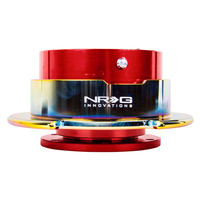 NRG Quick Release Gen 2.5 - Red Body / Neochrome Ring