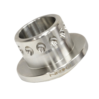 NRG Short Spline Adapter - SS Welded Hub Adapter With 3/4in. Clearance