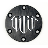 NRG Mad Mike Logo Engraved Horn Delete- Black