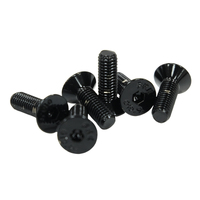 NRG Steering Wheel Screw Upgrade Kit (Conical) - Black