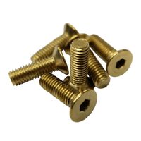 NRG Steering Wheel Screw Upgrade Kit (Conical) - Chrome Gold