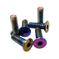 NRG Steering Wheel Screw Upgrade Kit (Conical) - Neochrome