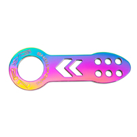 NRG Universal Front Tow Hook - Neochrome Dip