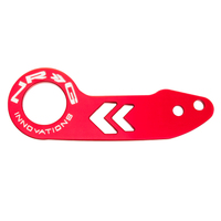 NRG Universal Rear Tow Hook - Anodized Red