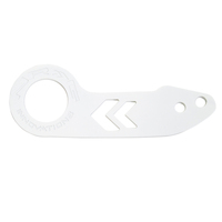 NRG Universal Rear Tow Hook - White Powder Coat