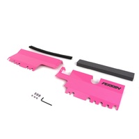 Perrin 15-21 WRX/STI Radiator Shroud (Without OEM Intake Scoop) - Hyper Pink