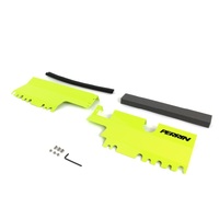 Perrin 15-21 WRX/STI Radiator Shroud (Without OEM Intake Scoop) - Neon Yellow