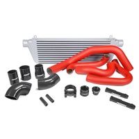 Perrin 22-23 Subaru WRX Front Mount Intercooler Kit (Red Tubes & Silver Core)