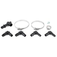 Perrin 08-14 Subaru WRX Black Turbo Inlet Hose Install Kit ONLY