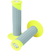 ProTaper Clamp-On Pillow Top Grips - Neon Yellow/Gray