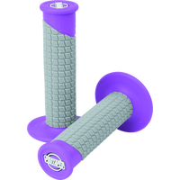 ProTaper Clamp-On Pillow Top Grips - Neon Purple/Gray