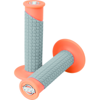 ProTaper Clamp-On Pillow Top Grips - Neon Orange/Gray