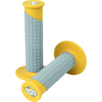 ProTaper Clamp-On Pillow Top Grips - Yellow/Gray