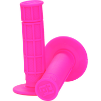 ProTaper 1/2 Waffle Grips - Neon Pink