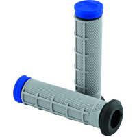 ProTaper Tri Density ATV 1/2 Waffle Grips - Blue