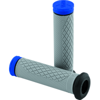 ProTaper Tri Density Full Diamond ATV Grips - Blue