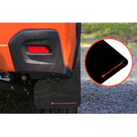 Rally Armor 13-17 Subaru Crosstrek XV Black Mud Flap w/Orange Logo