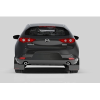 Rally Armor 19-24 Mazda3 Hatchback Black UR Mud Flap w/Dark Grey Logo