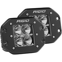 Rigid Industries Dually - Flush Mount - Flood - Set of 2