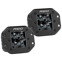 Rigid Industries D2 - Midnight Edition Flush Mount Spot Lights