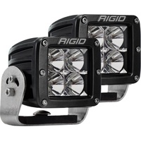 Rigid Industries Dually HD Black- Flood - Set of 2