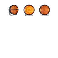 Rigid Industries 360-Series 9in LED Off-Road Spot Beam - Amber