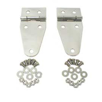 Rugged Ridge 76-95 Jeep CJ / Jeep Wrangler Stainless Steel Hood Hinges