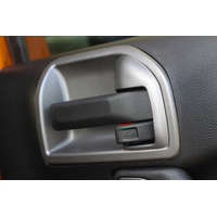 Rugged Ridge 11-18 Jeep Wrangler JK Charcoal Door Latch Trim