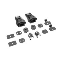 Rugged Ridge Locking Hood Catch Kit 07-18 Jeep Wrangler JKU / 18-22 Wrangler JL