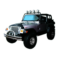 Rugged Ridge 97-06 Jeep Wrangler TJ Black Full Frame Light Bar