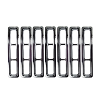 Rugged Ridge Grille Inserts Chrome 97-06 Jeep Wrangler