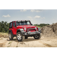 Rugged Ridge Overrider Satin Black 07-18 Jeep Wrangler