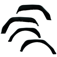 Rugged Ridge HD Steel Tube Fenders Full Set Black 18-19 JL