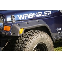 Rugged Ridge 4-Piece Fender Flare Kit 4.75-In 97-06 Jeep Wrangler