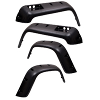 Rugged Ridge 6-Pc Fender Flare Kit 4.75-In 76-86 Jeep CJ