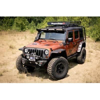 Rugged Ridge Hurricane Flat Fender Flare Kit 07-18 Jeep Wrangler