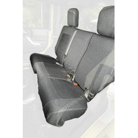 Rugged Ridge E-Ballistic Seat Cover Rear Black 07-10 JK 4Dr