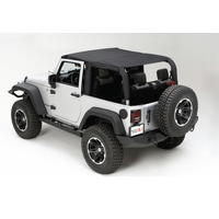 Rugged Ridge Mesh Island Top 10-18 Jeep Wrangler JK